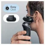 Braun Series 6, Rasoio Elettrico Barba, Custodia da Viaggio, Accessorio di Rifinizione incluso, Lamine SensoFoll, Comfort e Delicatezza sulla Pelle, Idea Regalo, 60-N1200s Grigio - immagine 5