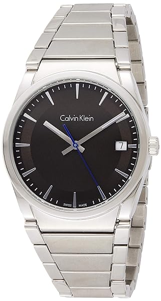 Calvin-Klein-Orologio-Analogico-Quarzo-Uomo-con-Cinturino-in-Acciaio-Inox-K6K31143-B01BL2DM78 Calvin Klein Orologio Analogico Quarzo Uomo con Cinturino in Acciaio Inox K6K31143 - immagine 1