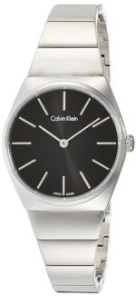 Calvin Klein Orologio Analogico Quarzo da Donna con Cinturino in Acciaio Inox K6C2X141