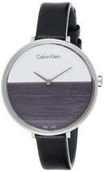 Calvin Klein Orologio Analogico Quarzo da Donna con Cinturino in Pelle K7A231C3