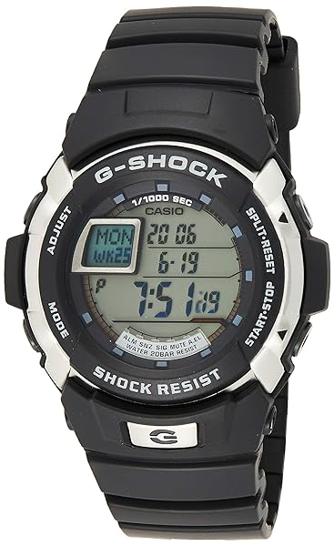 Casio-G-SHOCK-Orologio-20-BAR-Nero-Digitale-Uomo-G-7700-1ER-B000VE5X4S Casio G-SHOCK Orologio 20 BAR, Nero, Digitale, Uomo, G-7700-1ER - immagine 1