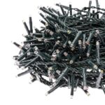 Catena 15 m, 300 miniled Multicolor, Cavo Verde, Controller 8 Giochi, Catena Natalizia, luci Colorate, Decorazione Luminosa - immagine 7