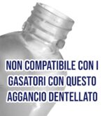 Coppia di bottiglie per gasatore riutilizzabili - UNIVERSALI* - compatibili con altri gasatori - immagine 9