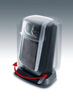 De'Longhi HBE3551.TCB Termoventilatore Verticale, Tecnologia ceramica, Silenzioso e Leggero, 3 livelli di potenza, anti-ribaltamento, ventilazione estiva, TIMER 24H, luce, filtro antipolvere, nero - immagine 4