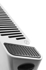 De'Longhi HSX3320FS Slim Style TermoConvettore Elettrico, Silenzioso, 3 Livelli di Potenza, Sistema Anti-Ribaltamento, per Ambienti fino a 60m³, Ventola Aggiuntiva, Funzione Antigelo, Bianco - immagine 4