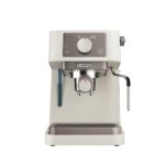 De'Longhi - Stilosa EC235.CR, Macchina da caffè manuale, sistema cappuccino, caffè in polvere o Capsule ESE, serbatoio da 1 litro, 1100 W, caldaia in acciaio inossidabile, 1100 W, colore crema - immagine 4