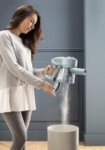 De'Longhi XLM355.ADC Scopa elettrica Senza Filo e Sacco, Ricaricabile, RICARICA VELOCE, Spazzola Motorizzata, 4 stadi di filtrazione, SVUOTAMENTO FACILE VELOCE E PULITO, Ricca Dotazione, Grigio - immagine 7