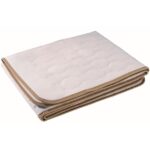 Dreamland 16035 - Coperta elettrica, 1370 mm, 1500 mm, colore: Grigio