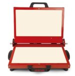 G3 Ferrari G10025 Tigella Mia Tigelliera e Tostiera, 1200 W, 0 Decibel, Metallo, Rosso - immagine 3