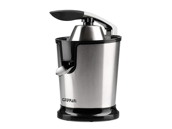 G3-Ferrari-Trinacria-Spremiagrumi-Elettrico-Automatico-46-Decibel-Acciaio-Nero-B07BFXKX47 G3 Ferrari Trinacria Spremiagrumi Elettrico Automatico, 46 Decibel, Acciaio, Nero - immagine 1