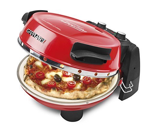 G3Ferrari-G10032-All-in-One-Express-Pizza-Oven-Plus-with-Dual-Refractory-Cooking-Stones-1200w-in-Red-by-G3Ferrari-B01H2T9IX6 G3Ferrari G10032 All in One Express Pizza Oven Plus with Dual Refractory Cooking Stones 1200w in Red by G3Ferrari - immagine 1