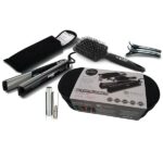 GA.MA Starlight 3D Therapy Bag Set Kit per lo styling dei capelli Caldo Nero 45 W