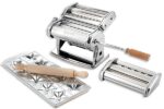 GSD-Haushaltsgeräte 20 615 Pastaia Italiana Set Pasta 38 x 30 x 18 cm, Argento