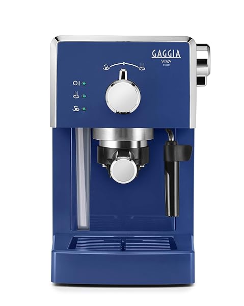 Gaggia-Viva-Chic-Midnight-Blue-Macchina-Manuale-per-il-Caffe-1025-W-1-Liter-ABS-B08L3BQJF8 Gaggia Viva Chic Midnight Blue Macchina Manuale per il Caffè, 1025 W, 1 Liter, ABS - immagine 1