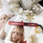 Gama Italy Professional CP1 wide Tourmaline 5D, Piastra Per Capelli, Tecnologia Ion Plus, Rosso - immagine 4