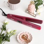 Gama Italy Professional CP1 wide Tourmaline 5D, Piastra Per Capelli, Tecnologia Ion Plus, Rosso - immagine 5