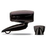 Gama Italy Professional Phon Eolic Travel, Asciugacapelli da viaggio, 1600W, nero - immagine 4