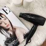 Gama Italy Professional Phon Eolic Travel, Asciugacapelli da viaggio, 1600W, nero - immagine 5