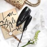 Gama Italy Professional Phon Eolic Travel, Asciugacapelli da viaggio, 1600W, nero - immagine 6