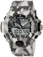 HEAD Orologio Multi-quadrante Quarzo Uomo con Cinturino in Resina HE-105-03