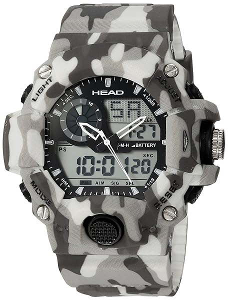 HEAD-Orologio-Multi-quadrante-Quarzo-Uomo-con-Cinturino-in-Resina-HE-105-03-B01MSUOZV5 HEAD Orologio Multi-quadrante Quarzo Uomo con Cinturino in Resina HE-105-03 - immagine 1
