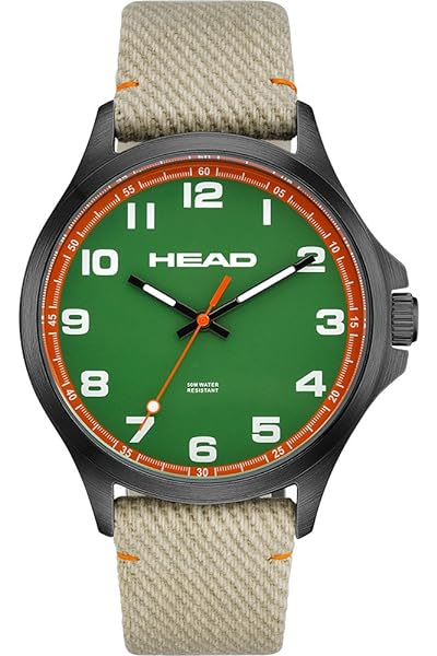 Head-Orologio-Analogico-Quarzo-Uomo-Unisex-con-Cinturino-in-Pelle-HE-008-03-B075NN8FT3 Head Orologio Analogico Quarzo Uomo Unisex con Cinturino in Pelle HE-008-03 - immagine 1