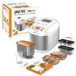 Imetec Zero glu Macchina Pane, 920 W, fino a 1 kg di pane, Plastica, Bianco