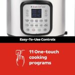 Instant Pot DUO CRISP + Friggitrice ad aria 8L Multicooker. 11 funzioni in 1: pentola a pressione, padella sauté, vaporiera, pentola a cottura lenta - immagine 6