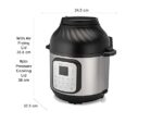 Instant Pot DUO CRISP + Friggitrice ad aria 8L Multicooker. 11 funzioni in 1: pentola a pressione, padella sauté, vaporiera, pentola a cottura lenta - immagine 9