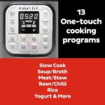 Instant Pot Duo 80 7 in 1 Pentola a Pressione Elettrica/ Vaporiera / Scaldavivande in Acciaio Inossidabile, Adatta a Cucinare Riso, Zuppa, Verdura e Yogurt a Cottura Lenta, 8 L - immagine 6