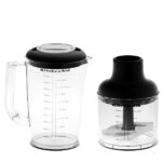 KitchenAid 5KHB2571 Frullatore a Immersione, 180 W, 1 Liter, 42 Decibel, Acciaio, 5 velocità, Rosso - immagine 4