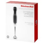 KitchenAid 5KHB2571 Frullatore a Immersione, 180 W, 1 Liter, 42 Decibel, Acciaio, 5 velocità, Rosso - immagine 5