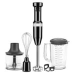 KitchenAid 5KHBV83EOB Frullatore ad Immersione Nero Onice