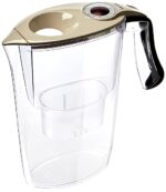 Laica Carmen Tosca Caraffa Filtrante per il trattamento dell'acqua J35HB, colore crema/bordeaux
