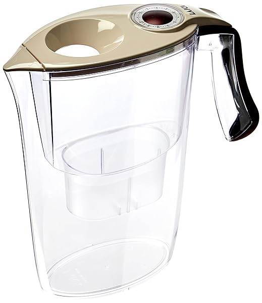 Laica Carmen Tosca Caraffa Filtrante per il trattamento dell'acqua J35HB, colore crema/bordeaux - immagine 1