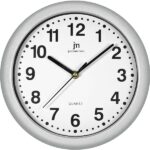 Lowell Justaminute 00710 Quartz wall clock Argento