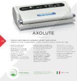 Magic Vac Axolute, Macchina per Sottovuoto Automatica, Prestazioni Professionali, Cottura Sottovuoto, Multifunzione, Pulsazione per Cibi Delicati - immagine 9