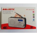 Majestic RT 194 DAB – Radio portatile DAB/DAB+/FM display LCD, batteria ricaricabile, uscita cuffie, sveglia due allarmi e tre suonerie, nero - immagine 3