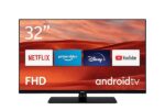 Nokia 32 pollici (80 cm) Full HD LED Televisore Smart Android TV (WiFi, Dolby Audio, HDR10, Assistente vocale, triplo tuner, DVB-C/S2/T2) - 3200A - 2020