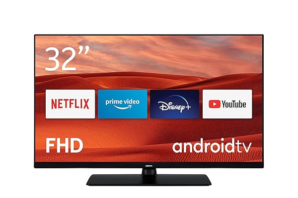 Nokia-32-pollici-80-cm-Full-HD-LED-Televisore-Smart-Android-TV-WiFi-Dolby-Audio-HDR10-Assistente-vocale-triplo-tu-B08PX42RQT Nokia 32 pollici (80 cm) Full HD LED Televisore Smart Android TV (WiFi, Dolby Audio, HDR10, Assistente vocale, triplo tuner, DVB-C/S2/T2) - 3200A - 2020 - immagine 1