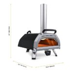 Ooni Karu 16 Multicombustibile - Forno Pizza Ibrido - Forno per Pizza a Legna, Carbonella o Gas - Forno Ibrido per pizza - Fai la pizza nel tuo giardino! - immagine 4