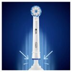 Oral-B Clean&Care Sensitive Clean Testine Spazzolino Elettrico, Setole Normali e Sottile, Rimozione Placca, Delicato sulle Gengive, Confezione da 5 Pezzi - immagine 6