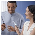 Oral-B iO 8 Go Electric Spazzolino Elettrico Puizia professionale Profonda,Intelligenza Artificiale,Micro-Vibrazioni, 1 Testina, Custodia Viaggio,Batteria Litio, Idea Regalo, Smart Modes, Bianco - immagine 8