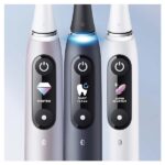 Oral-B iO 9 - Spazzolino elettrico con tecnologia magnetica, microvibrazioni, 7 programmi di pulizia e display a colori, custodia da viaggio, nero onice - immagine 7