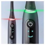 Oral-B iO 9 - Spazzolino elettrico con tecnologia magnetica, microvibrazioni, 7 programmi di pulizia e display a colori, custodia da viaggio, nero onice - immagine 8