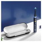 Oral-B iO 9 - Spazzolino elettrico con tecnologia magnetica, microvibrazioni, 7 programmi di pulizia e display a colori, custodia da viaggio, nero onice - immagine 10
