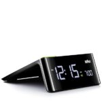 Orologio Sveglia Digitale Braun con Display LCD, Touchpad per Funzione Snooze, Funzione Quick Set, 4 Impostazioni di Luminosità, Segnale Acustico della Sveglia, Colore Nero, modello BNC016BKUK. - immagine 3