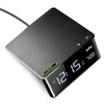 Orologio Sveglia Digitale Braun con Display LCD, Touchpad per Funzione Snooze, Funzione Quick Set, 4 Impostazioni di Luminosità, Segnale Acustico della Sveglia, Colore Nero, modello BNC016BKUK. - immagine 6
