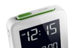Orologio Sveglia Digitale Braun con Funzione Snooze, Display LCD Negativo, Funzione Quick Set, Segnale Acustico della Sveglia, in Bianco, modello BNC009WH. - immagine 6