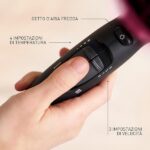 Panasonic EH-NA65-K825 Asciugacapelli 2000 W Stile Professionale con Tecnologia Idratante Nanoe, No Doppie Punte, No Crespo, Asciugatura Rapida e Delicata, Nero e Fucsia - immagine 6